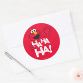 Sesame Street | Elmo - Ha Ha Ha! Ronde Sticker (Envelop)
