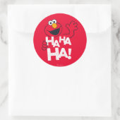 Sesame Street | Elmo - Ha Ha Ha! Ronde Sticker (Tas)