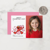 Sesame Street | Elmo Heart Photo Notitiekaartje (Voorkant / Achterkant in situ)