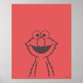 Sesame Street | Elmo Poster (Voorkant)