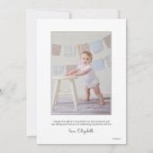 Sesame Street Elmo Schoolbord Verjaardag Bedankt (Achterkant)