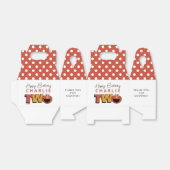 Sesame Street | Elmo - Second Birthday Favor Boxes Bedankdoosjes (Uitgevouwen)