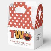 Sesame Street | Elmo - Second Birthday Favor Boxes Bedankdoosjes (Geopend)