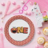 Sesame Street | Elmo - Second Birthday Paper Plate Papieren Bordje (Feest)