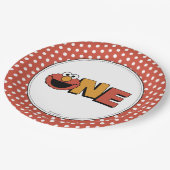 Sesame Street | Elmo - Second Birthday Paper Plate Papieren Bordje (Gekanteld)