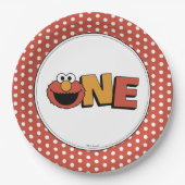 Sesame Street | Elmo - Second Birthday Paper Plate Papieren Bordje (Voorkant)