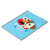 Sesame Street | Elmo & Tango-badge Notitieboek (Linkerzijde)