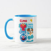 Sesame Street | Elmo, Tango, & Grover Park Grafisc Mok (Links)