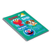 Sesame Street | Elmo, Tango, & Grover Park Grafisc Notitieboek (Rechterzijde)