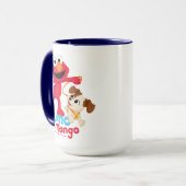 Sesame Street | Elmo & Tango hardlopen Mok (Voorkant links)