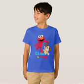 Sesame Street | Elmo & Tango hardlopen T-shirt (Voorkant volledig)