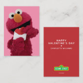 Sesame Street | Elmo Valentine Notitiekaartje (Voorkant / Achterkant)