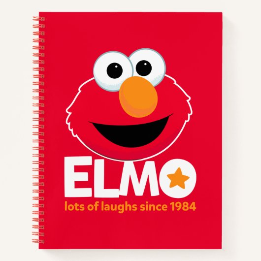 Sesame Street | Elmo Veel te lachen sinds 1984 Notitieboek (Voorkant)