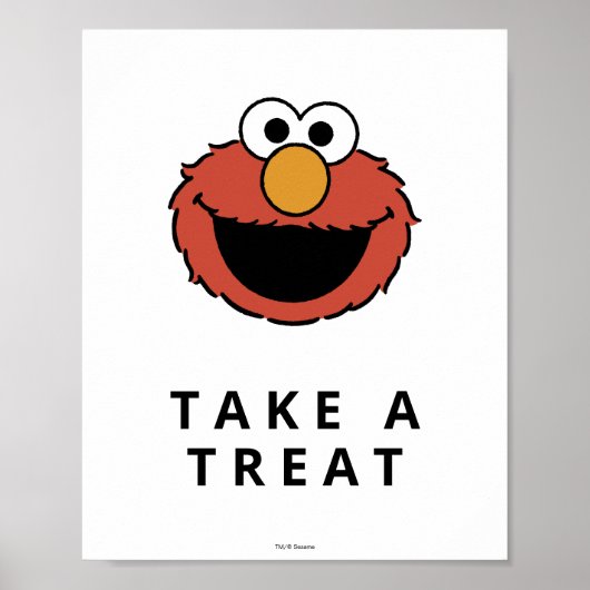 Sesame Street | Elmo Verjaardagsposter Poster (Voorkant)