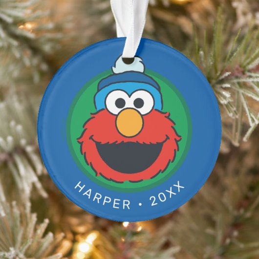 Sesame Street Elmo Winter Elmo Muts Ornament (Boom)