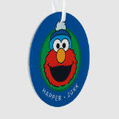 Sesame Street Elmo Winter Elmo Muts Ornament (voorkant)
