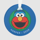 Sesame Street Elmo Winter Elmo Muts Ornament (voorkant)