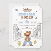 Sesame Street - Elmo's First Rodeo Birthday Kaart (Voorkant)