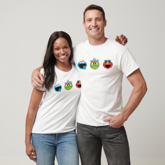 Sesame Street Emoji Pals T-shirt (Unisex)