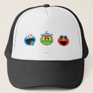 Sesame Street Emoji Pals Trucker Pet