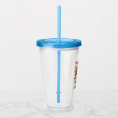 Sesame Street | Ernie & Bert Teamwerk Acryl Drinkbeker (Rechts)