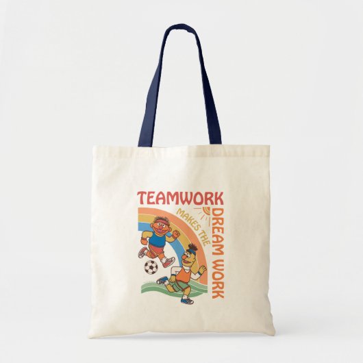 Sesame Street | Ernie & Bert Teamwerk Tote Bag (Voorkant)