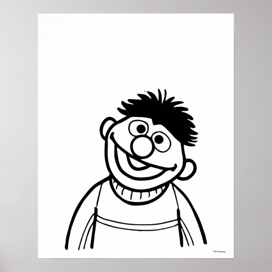 Sesame Street | Ernie Poster (Voorkant)