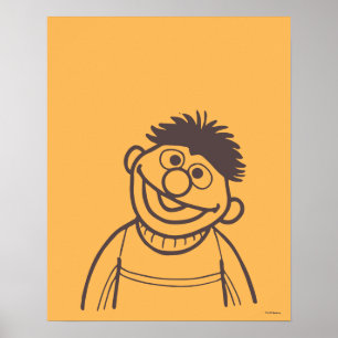 Sesame Street   Ernie Poster