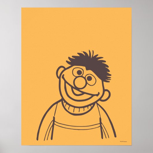 Sesame Street | Ernie Poster (Voorkant)