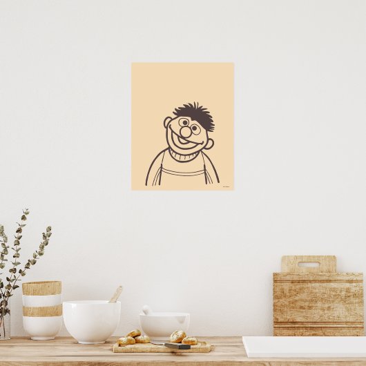 Sesame Street | Ernie Poster (Keuken)