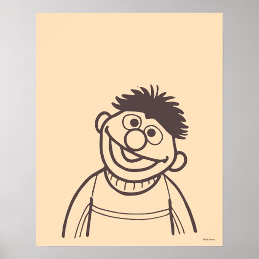 Sesame Street | Ernie Poster (Voorkant)