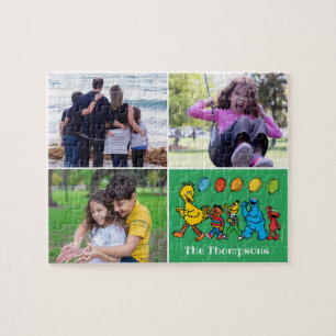 Sesame Street Familie Foto Puzzel