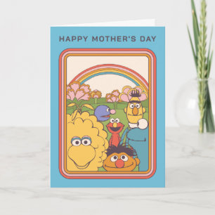 Sesame Street Fijne Moederdag Feestdagen Kaart