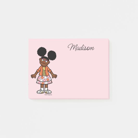 Sesame Street | Gabrielle Voeg je naam toe Post-it® Notes (Voorkant)