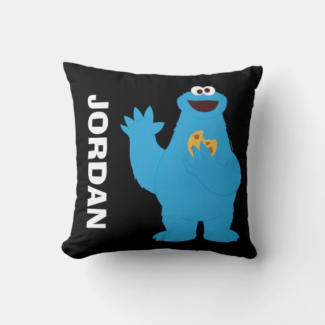 Sesame Street | Gebruikers Cookie Monster Kussen (Voorkant)