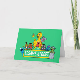 Sesame Street   Gelukkige verjaardag Kaart
