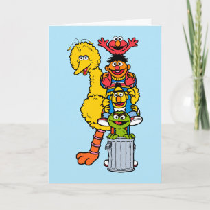 Sesame Street Gelukkige verjaardag vrienden Kaart