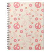 Sesame Street | Good Vibes Patroon Notitieboek (Voorkant)