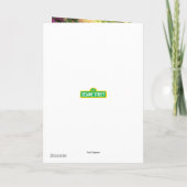 Sesame Street Graaf Vaderdag kaart aangepaste foto (Achterkant)