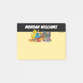 Sesame Street | Groep Sesame Pals | Naam toevoegen Post-it® Notes (Voorkant)