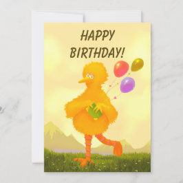 Sesame Street - grote vogel Kaart