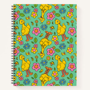 Sesame Street Grote Vogel & Kleine Vogel Patroon Notitieboek