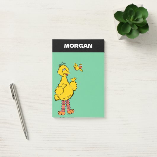 Sesame Street | Grote Vogel & Kleine Vogel | Voeg Post-it® Notes (Kantoor)