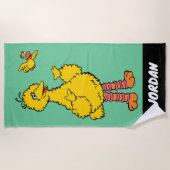 Sesame Street | Grote Vogel & Kleine Vogel | Voeg  Strandlaken (Voorkant)