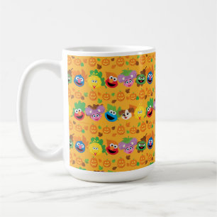 Sesame Street Herfstbladeren Patroon Koffiemok