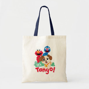 Sesame Street   Het is Tango met Elmo en Grover Tote Bag
