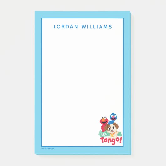 Sesame Street | Het is Tango met Elmo & Grover Post-it® Notes (Voorkant)