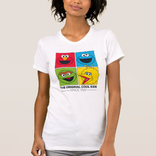 Sesame Street   het Originele Koele Kind T-shirt