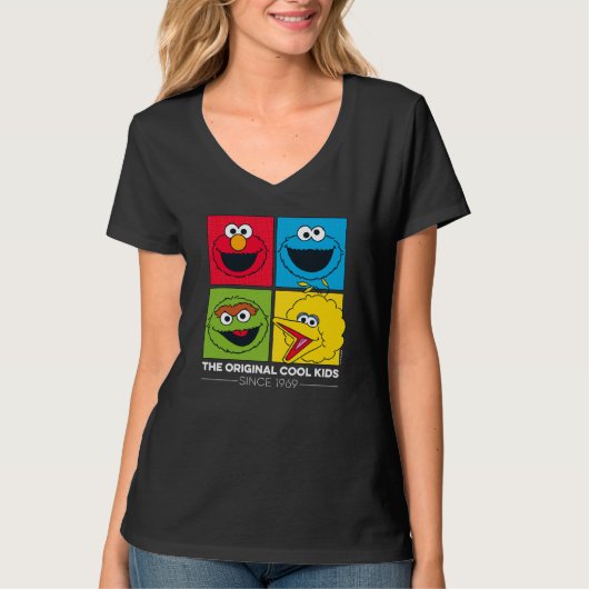 Sesame Street | het Originele Koele Kind T-shirt (Voorkant)