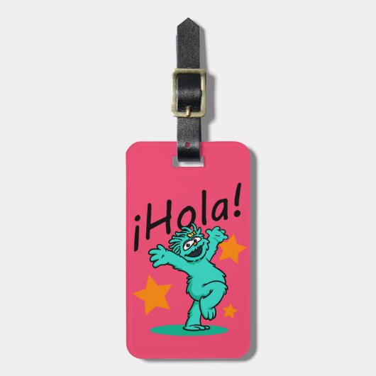 Sesame Street | ¡Hola! Rosita Bagagelabel (Voorkant verticaal)